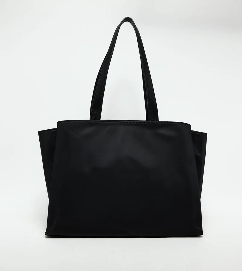 STEVE MADDEN Steve madden everyday women's multi pocket black tote bag